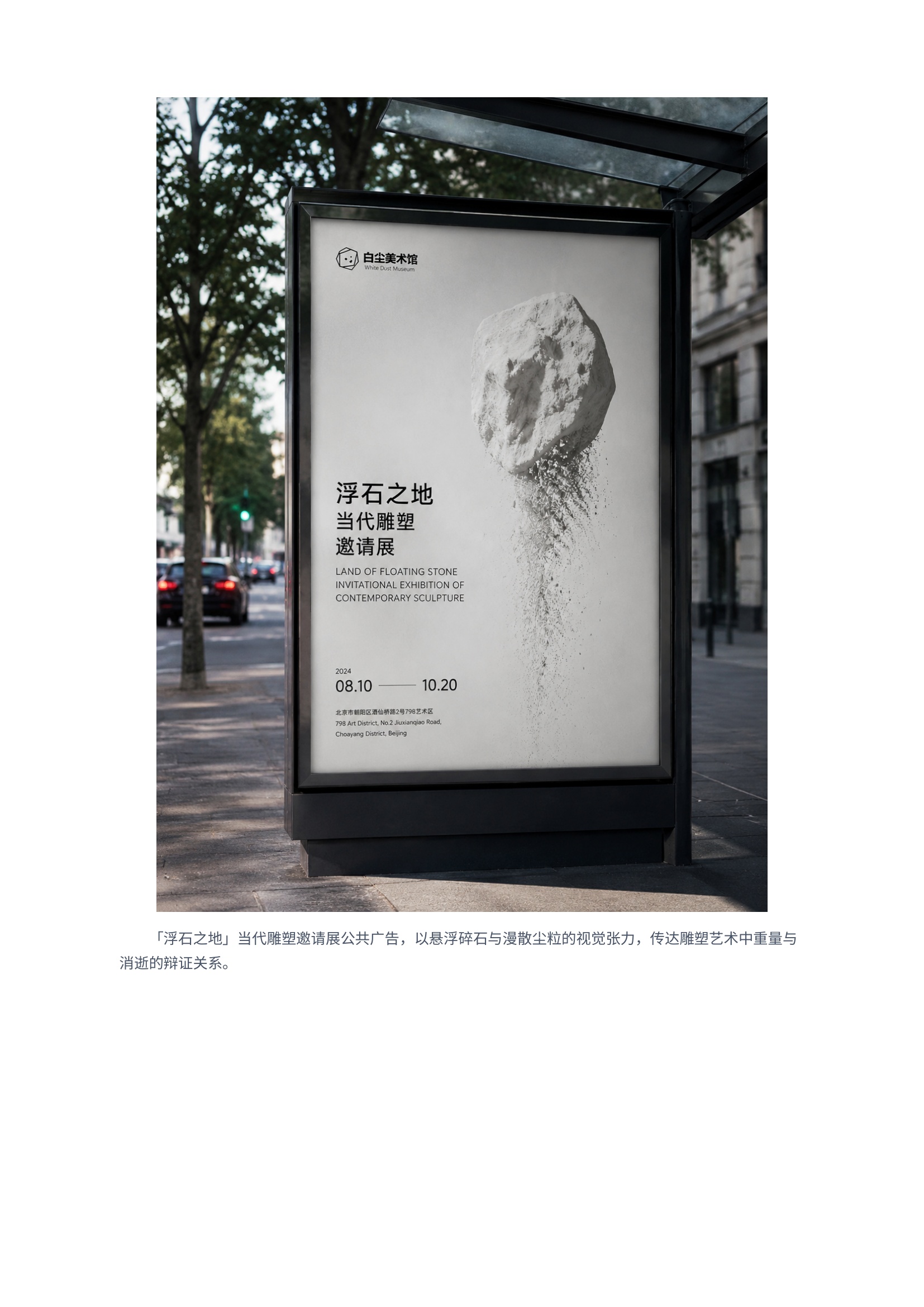 白尘美术馆品牌视觉项目封面